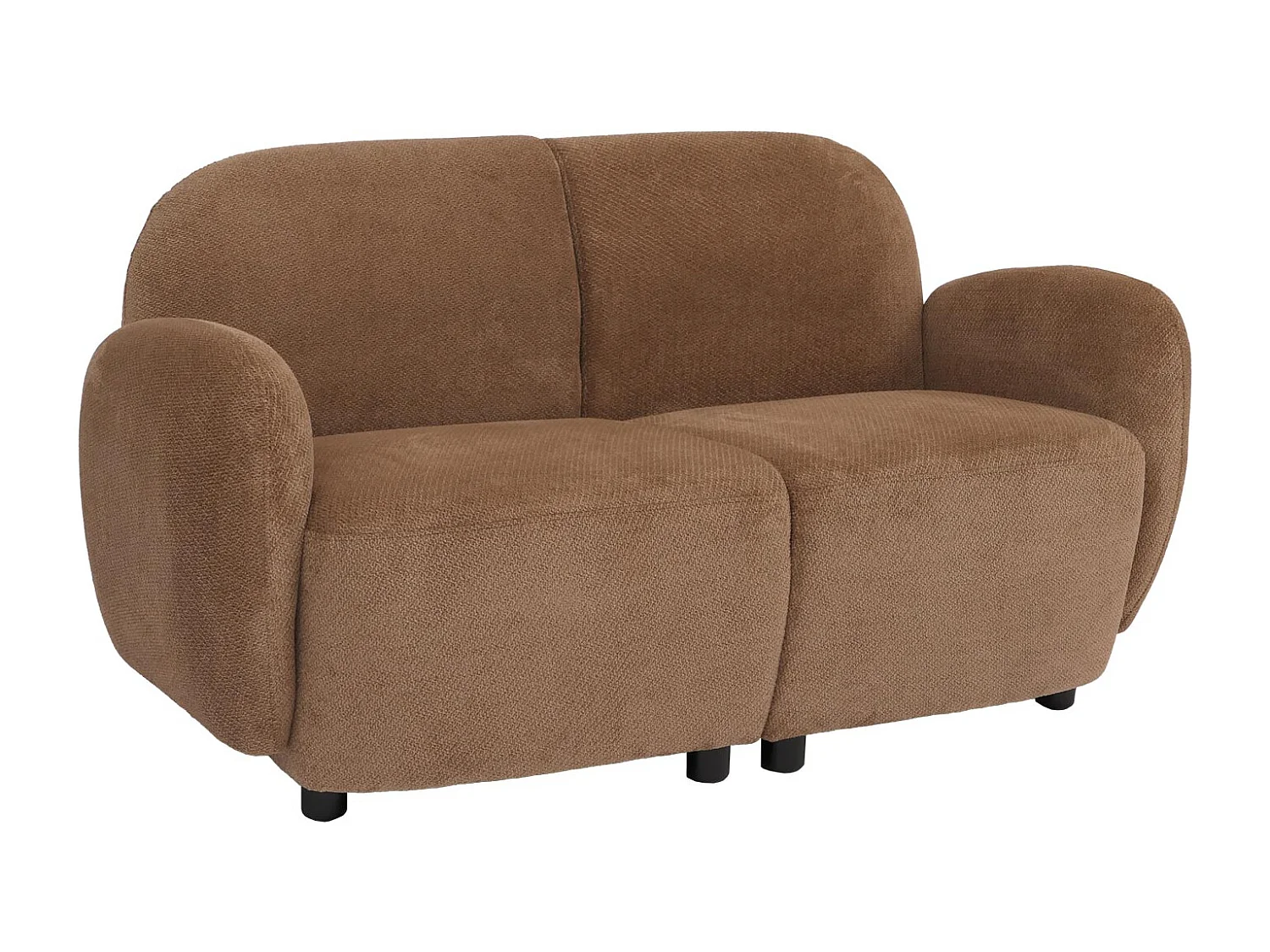 2er-Sofa MCW-P33, Braun