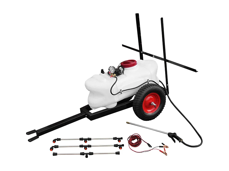 Pulvérisateur pour Quad 60L avec Remorque