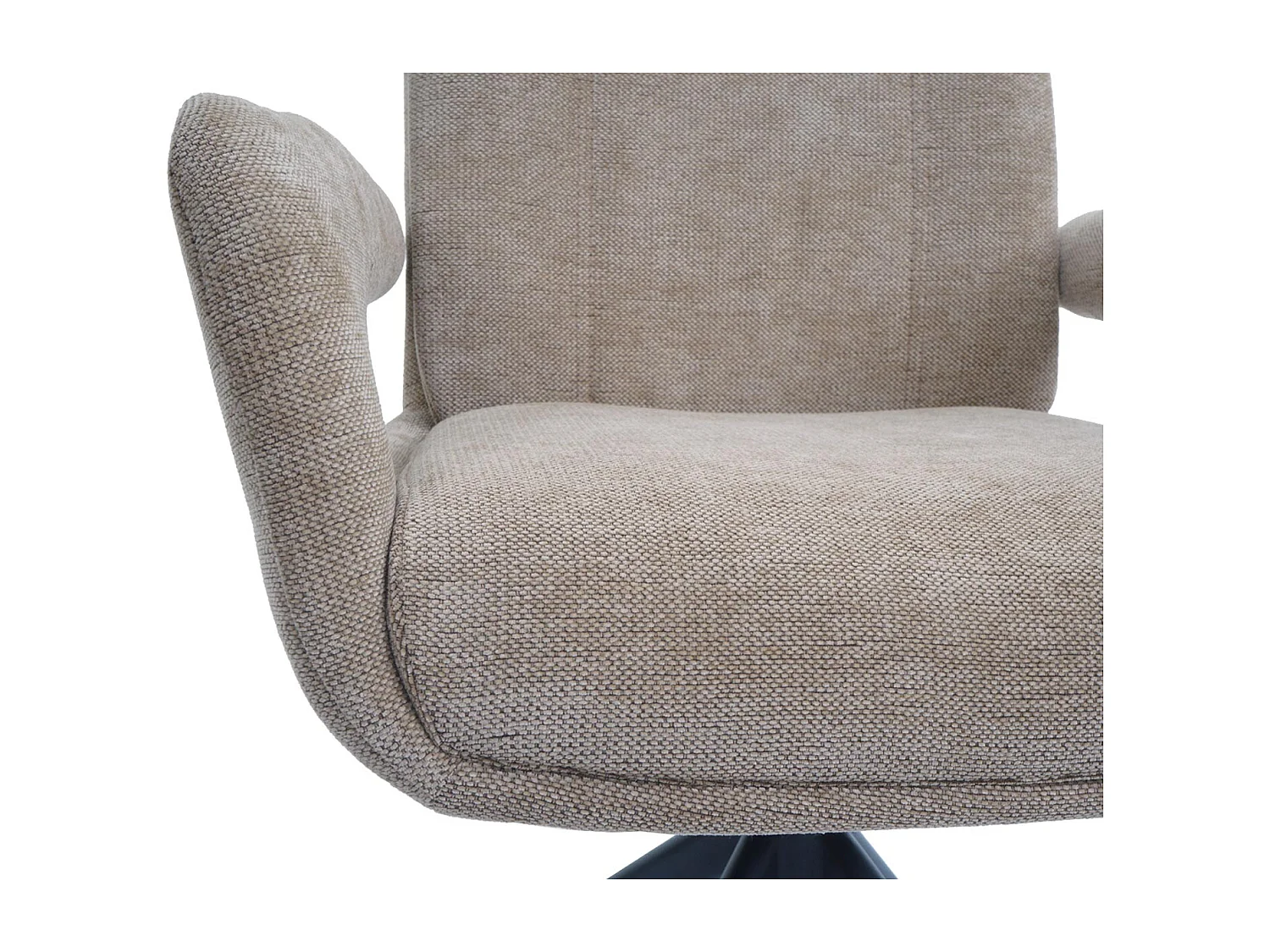 Chaise de salle à manger MCW-O78,  marron clair