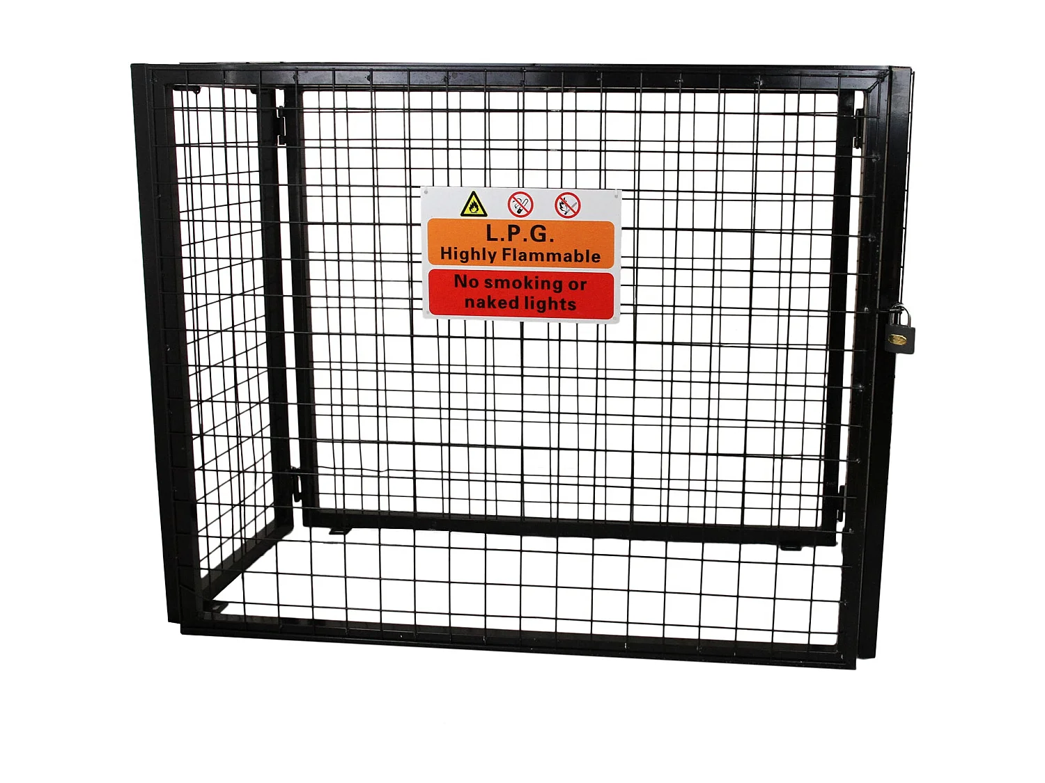 Cage Métallique Bouteille de Gaz - 49 x 87 x 90cm