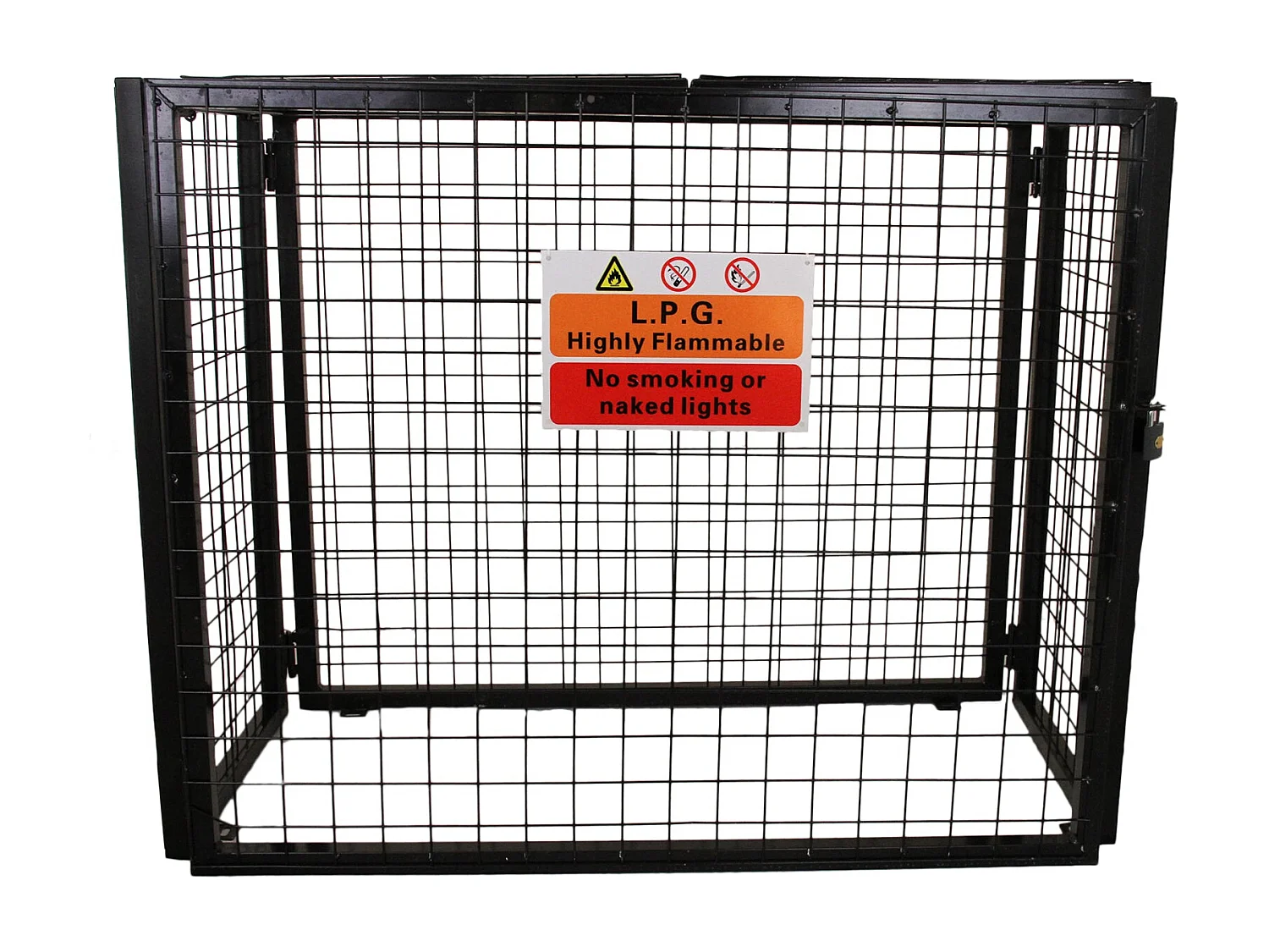 Cage Métallique Bouteille de Gaz - 49 x 87 x 90cm