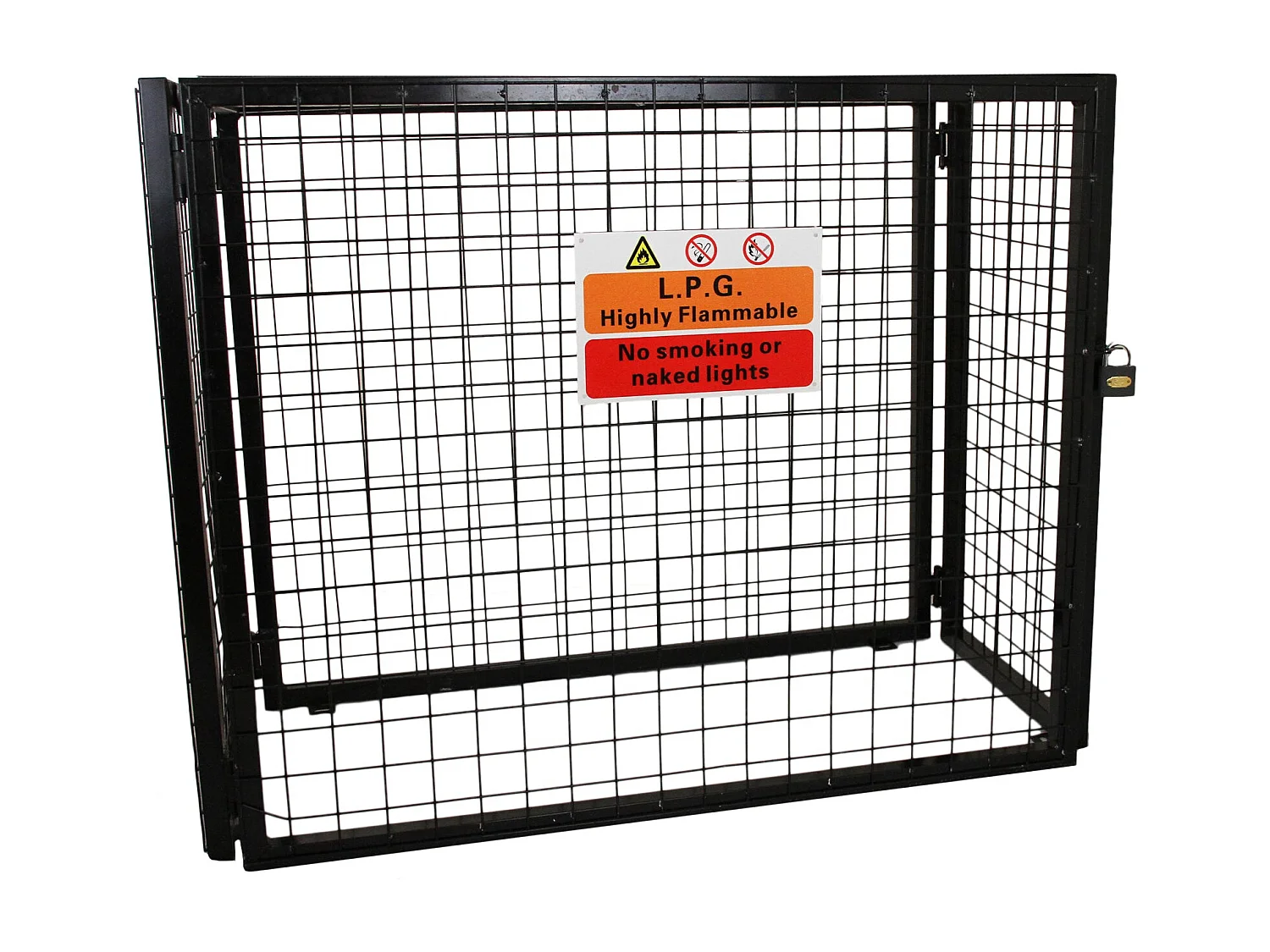 Cage Métallique Bouteille de Gaz - 49 x 87 x 90cm
