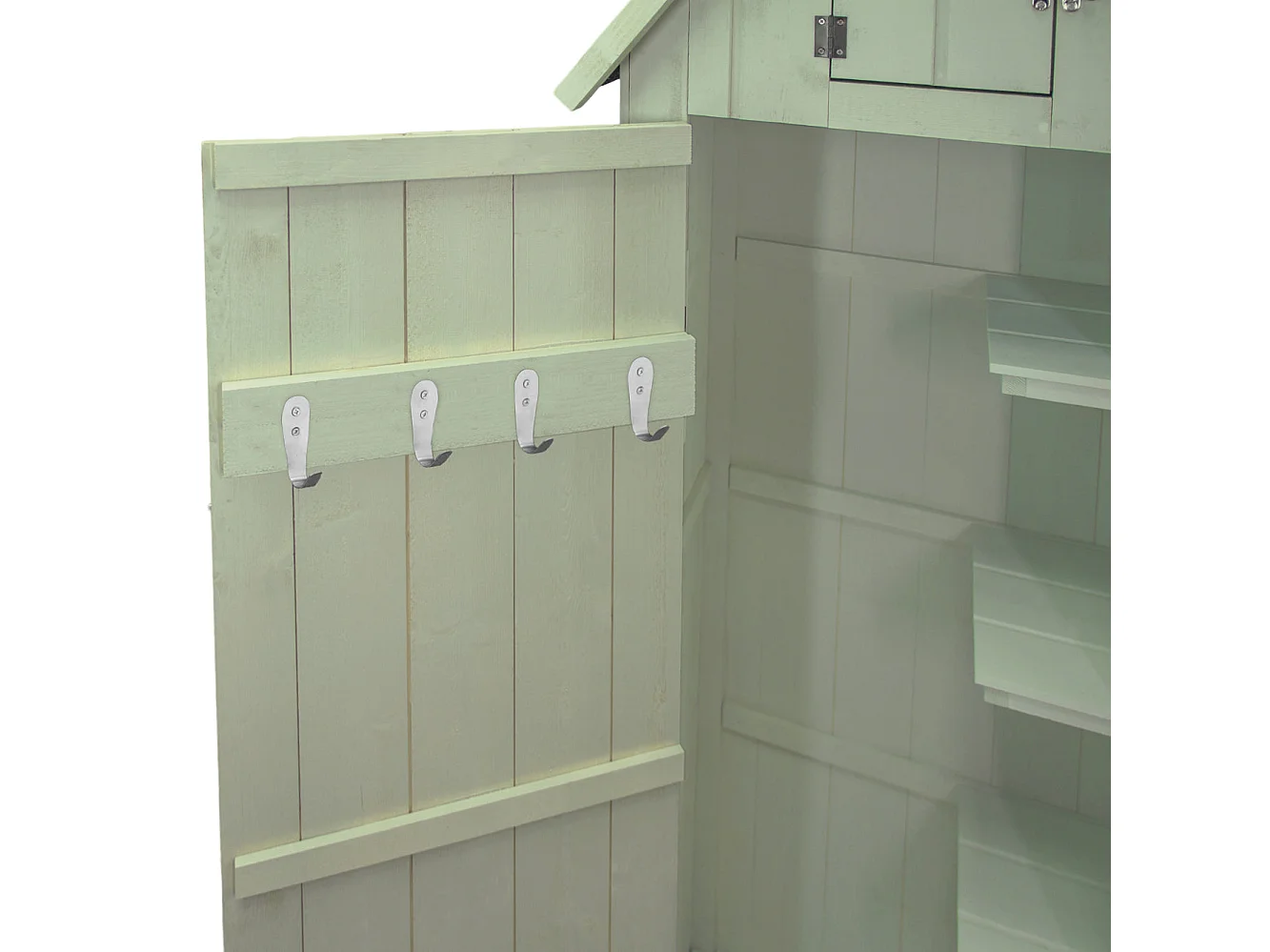 Abri de Jardin en Bois - Vert