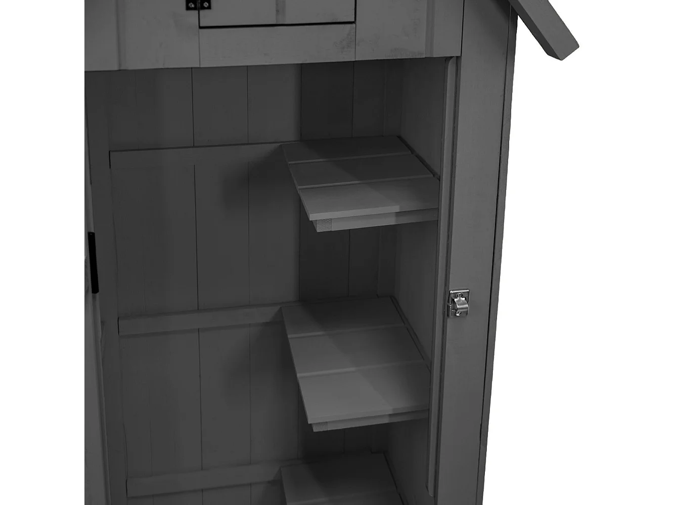 Abri de Jardin en Bois - Gris Foncé