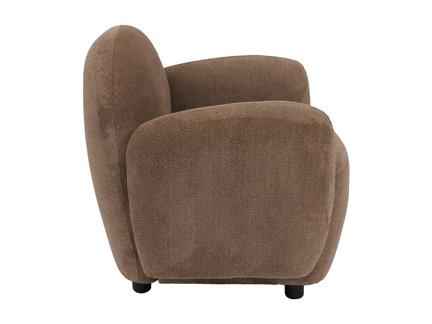 Fauteuil MCW-P33,  marron