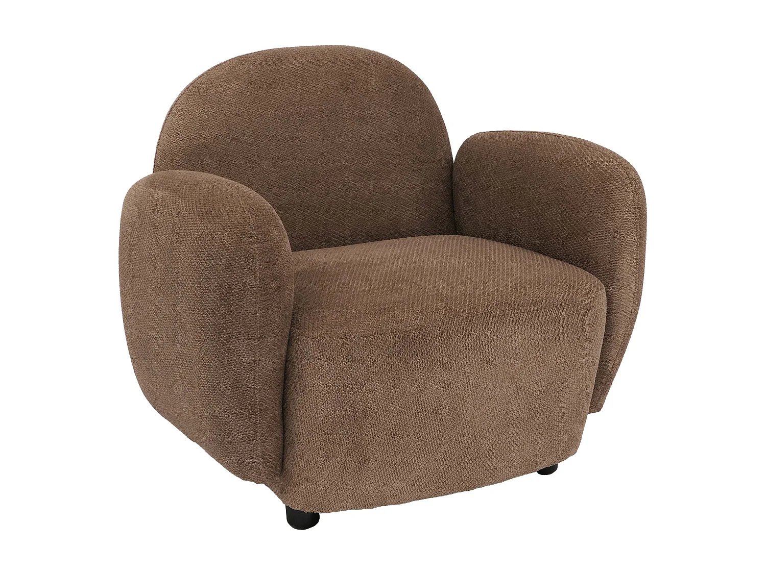 Lænestol MCW-P33,  brun