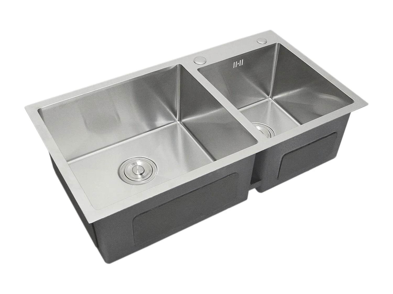Evier Double Inox KuKoo