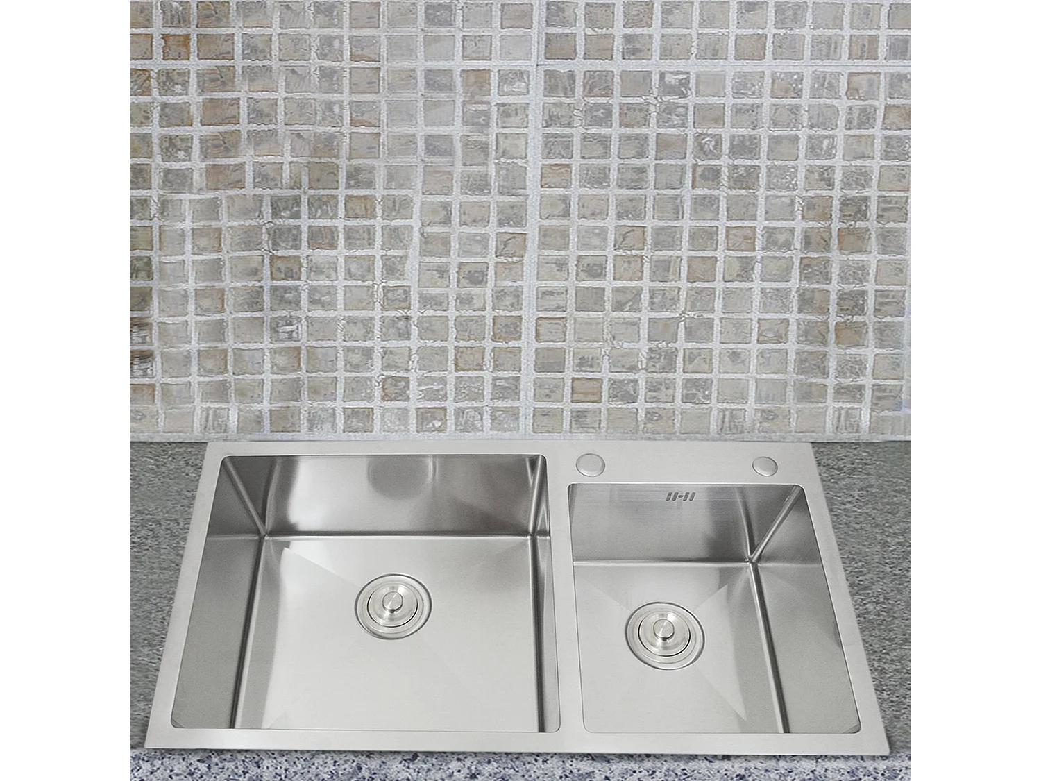 Evier Double Inox KuKoo