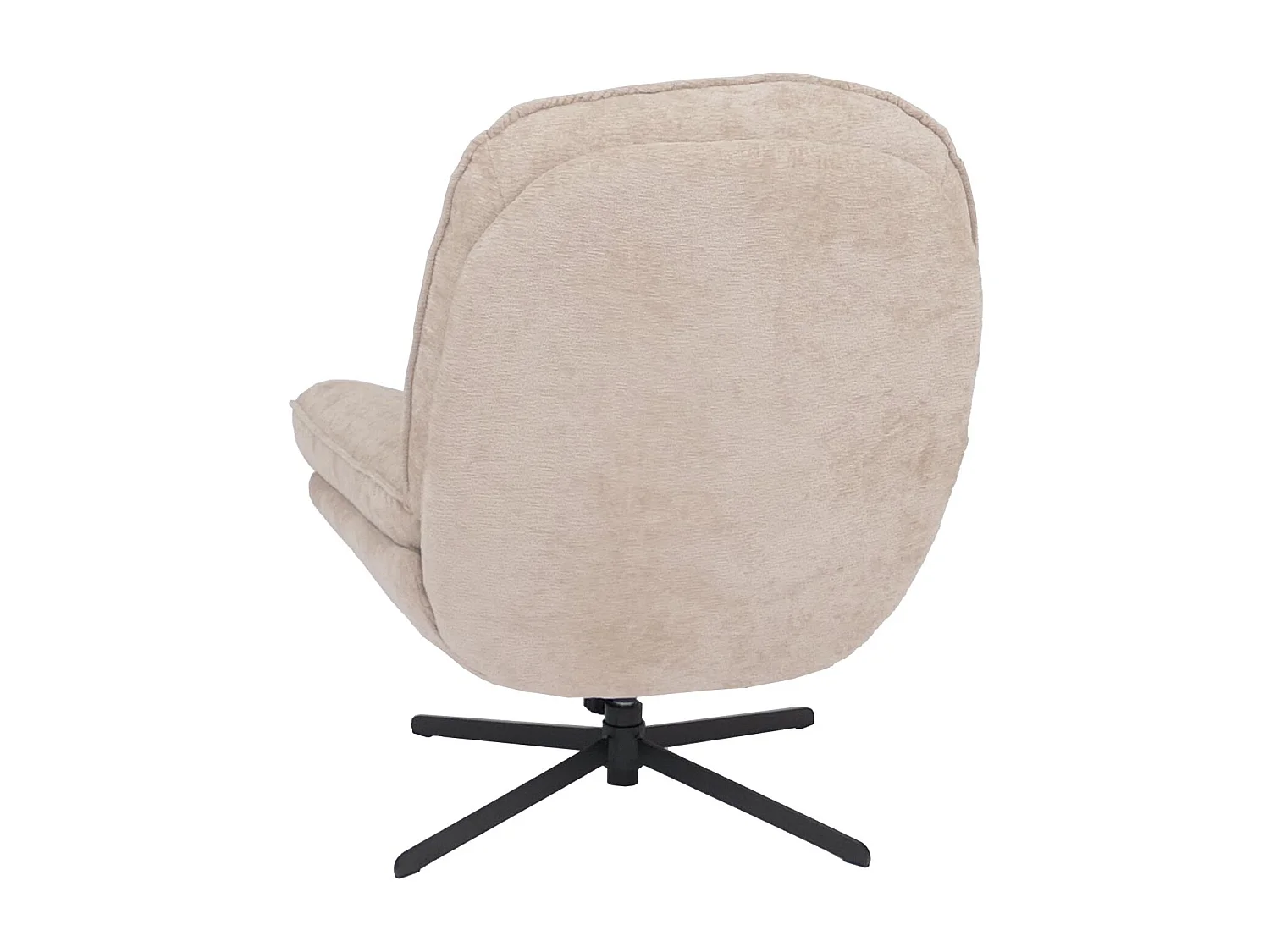 Fauteuil relax MCW-P32,  crème