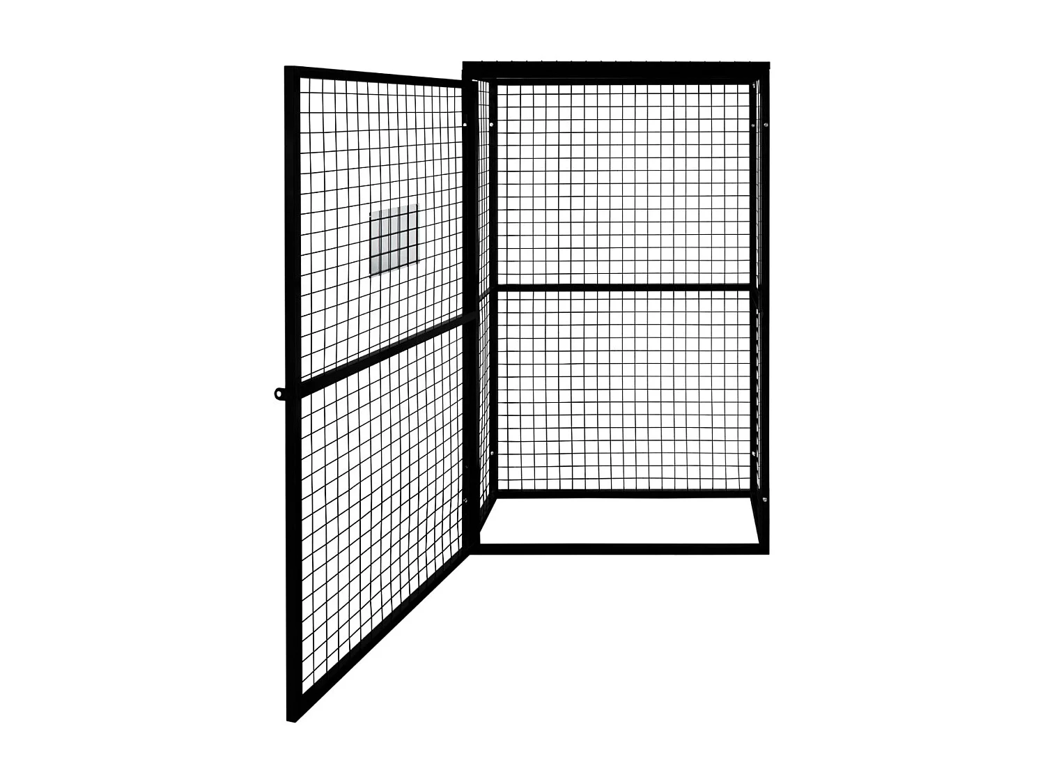 Cage Métallique Bouteilles de Gaz - 57 x 116 x 184cm