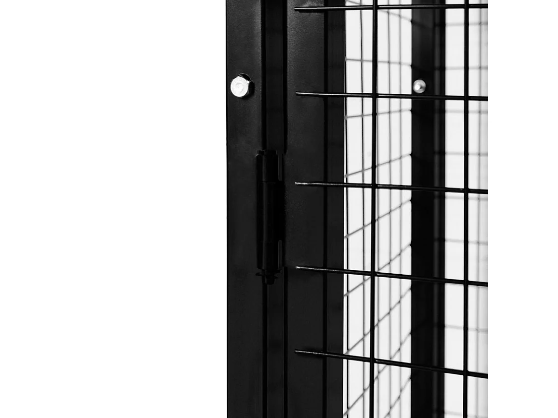Sammenleggbart nettingbur for gassflasker – 184 x 116 x 57 cm