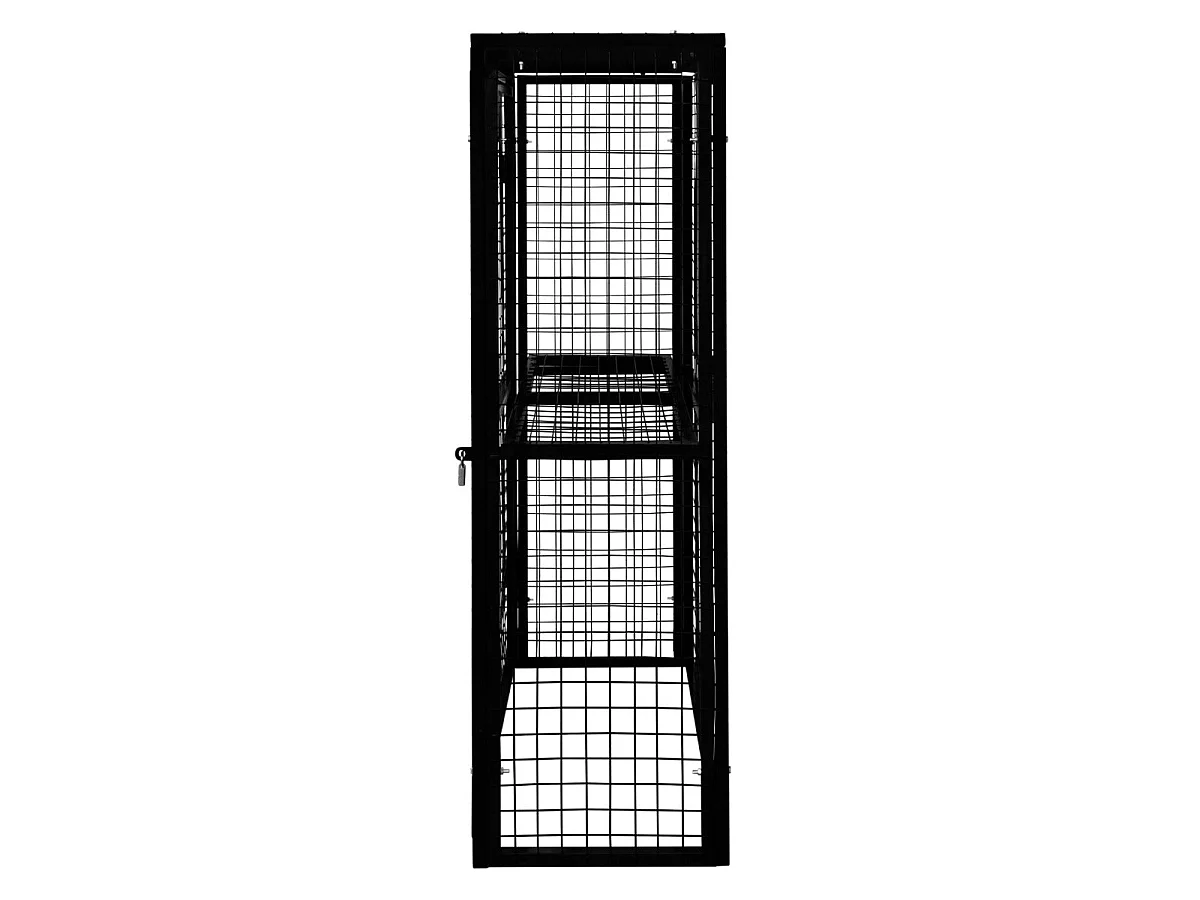 Sammenleggbart nettingbur for gassflasker – 184 x 116 x 57 cm