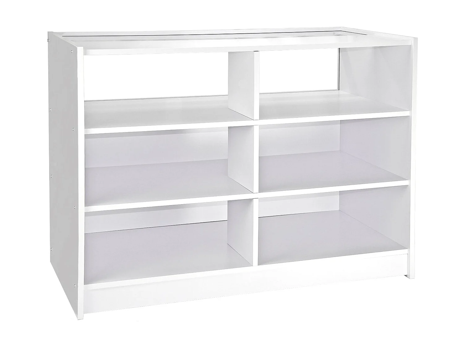 BalcÃ£o Comercial B1200 em Branco Brilhante