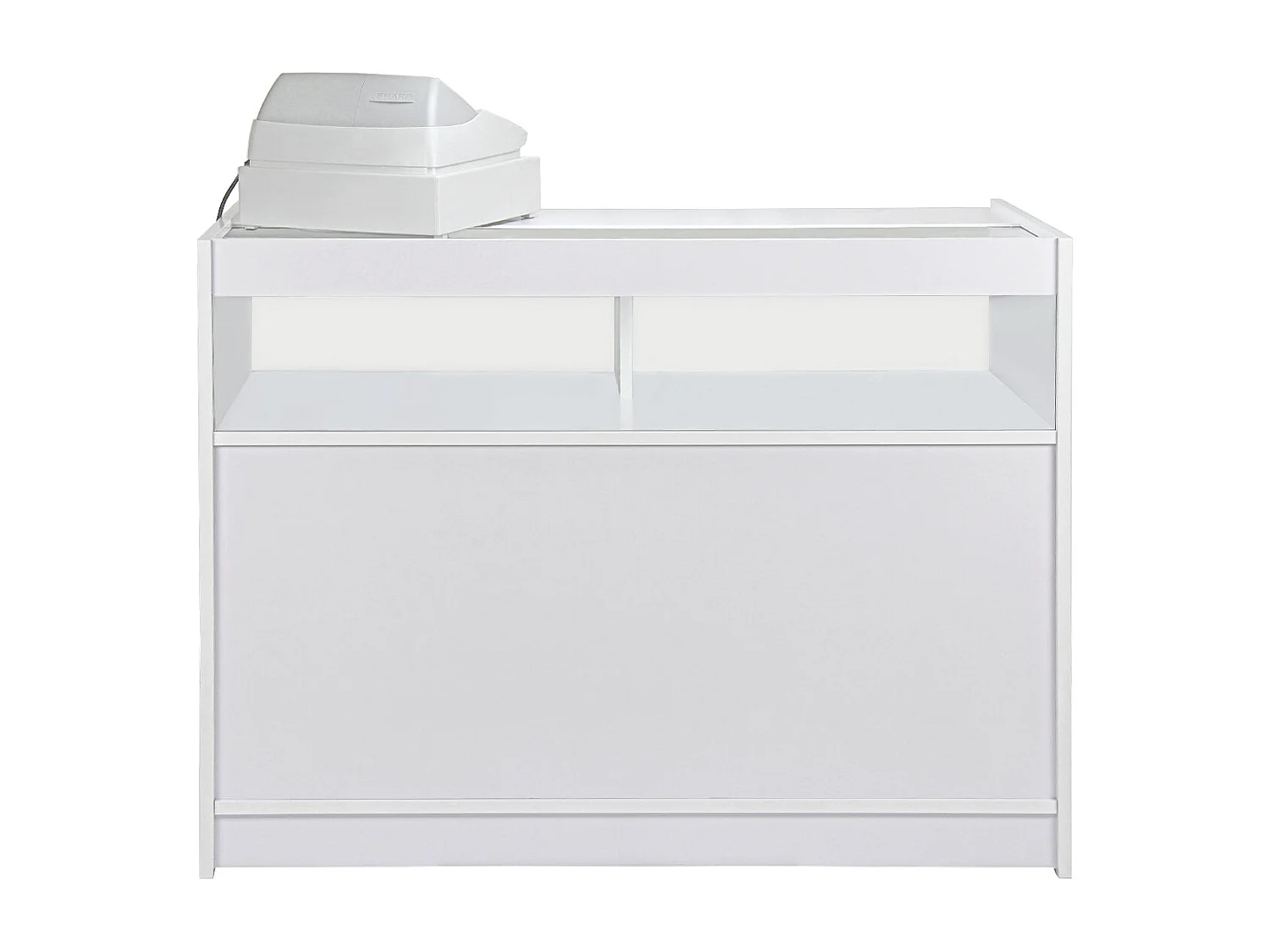 BalcÃ£o Comercial B1200 em Branco Brilhante