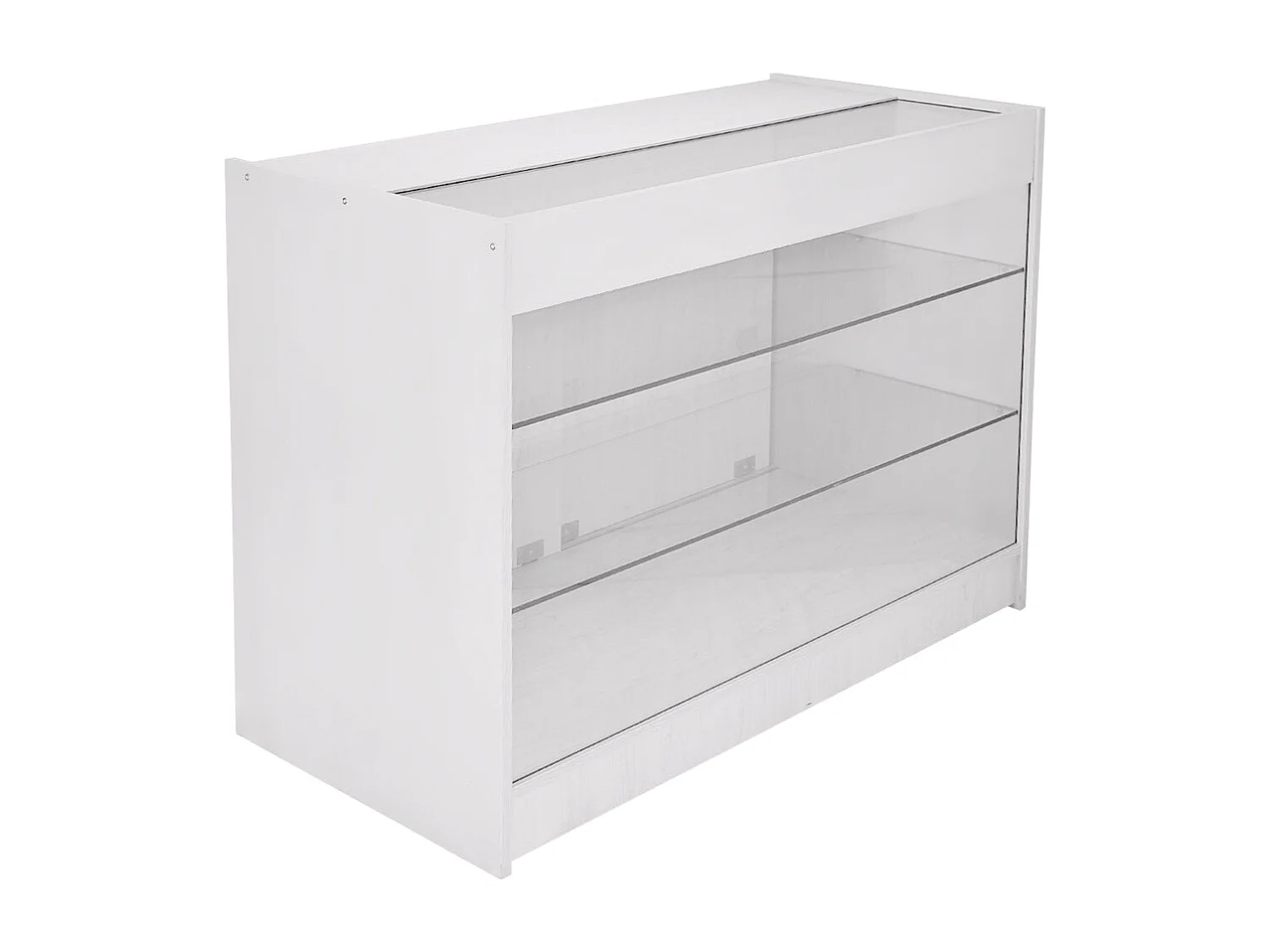 Set Capricorn con 3 Banconi da Negozio e Reception Bianco Brillante