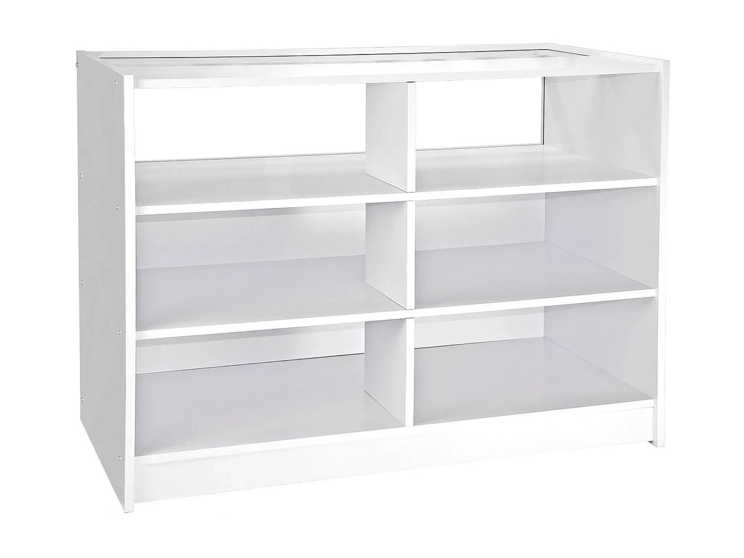 Leo Verkaufstheken-Set – Weiß B1200, C1200, CM60