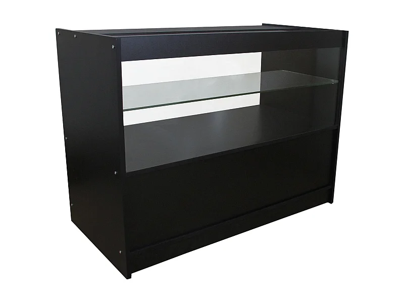 C1200 Verkaufstheke Ladentheke - Schwarz