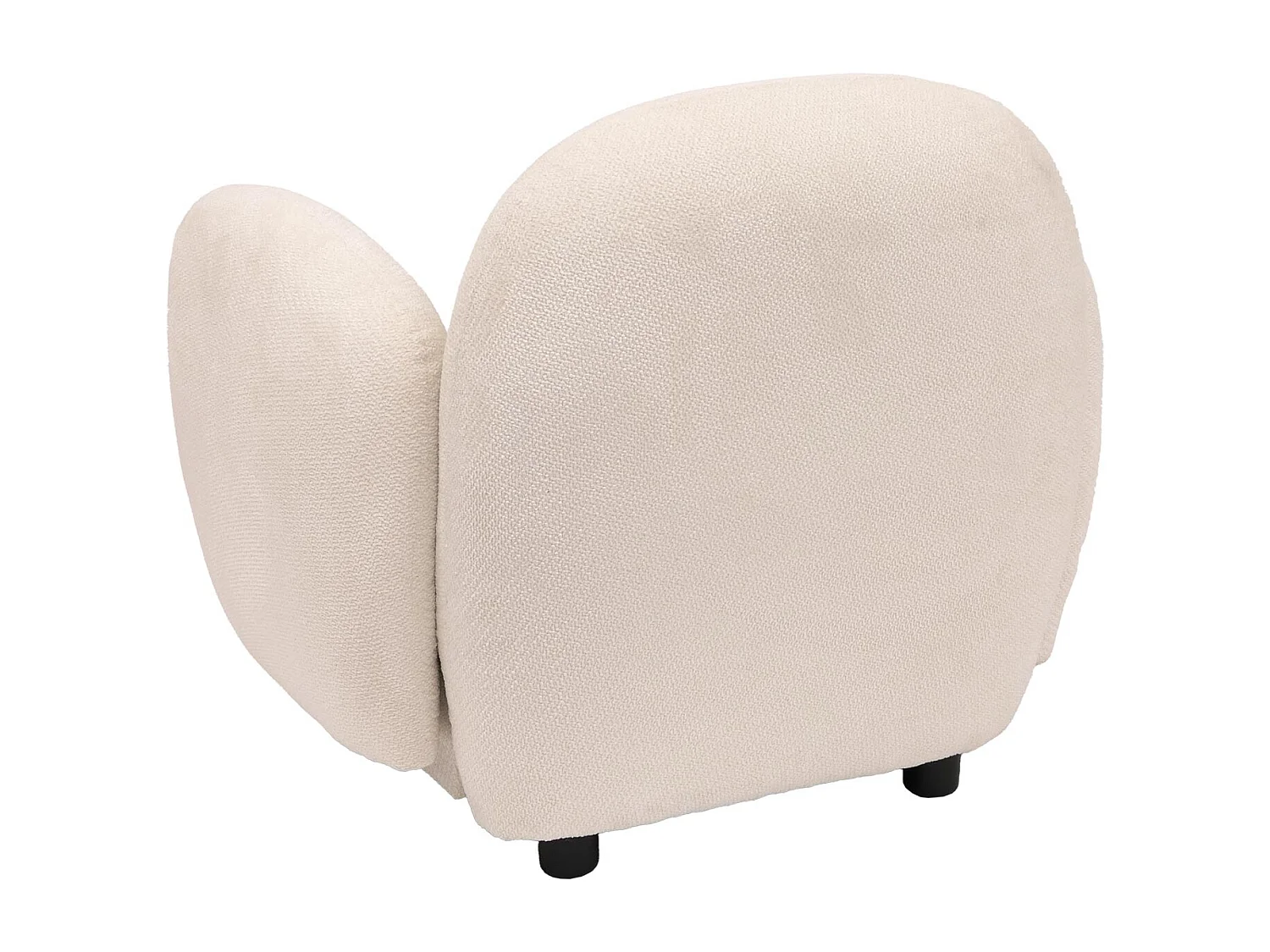 Fauteuil MCW-P33,  crème