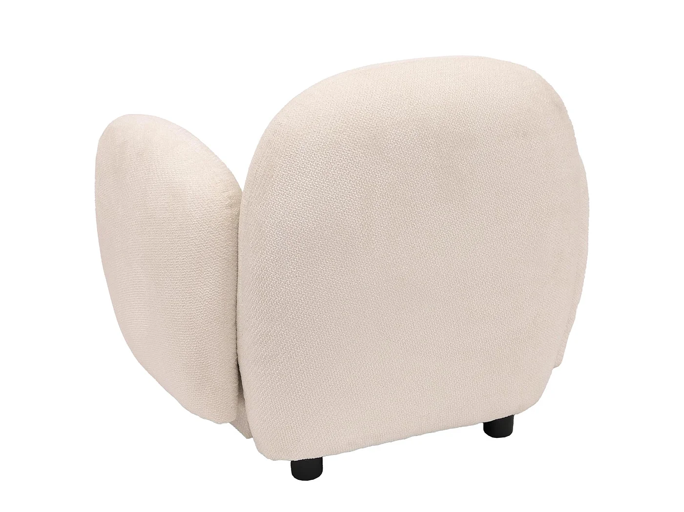 Lænestol MCW-P33,  creme