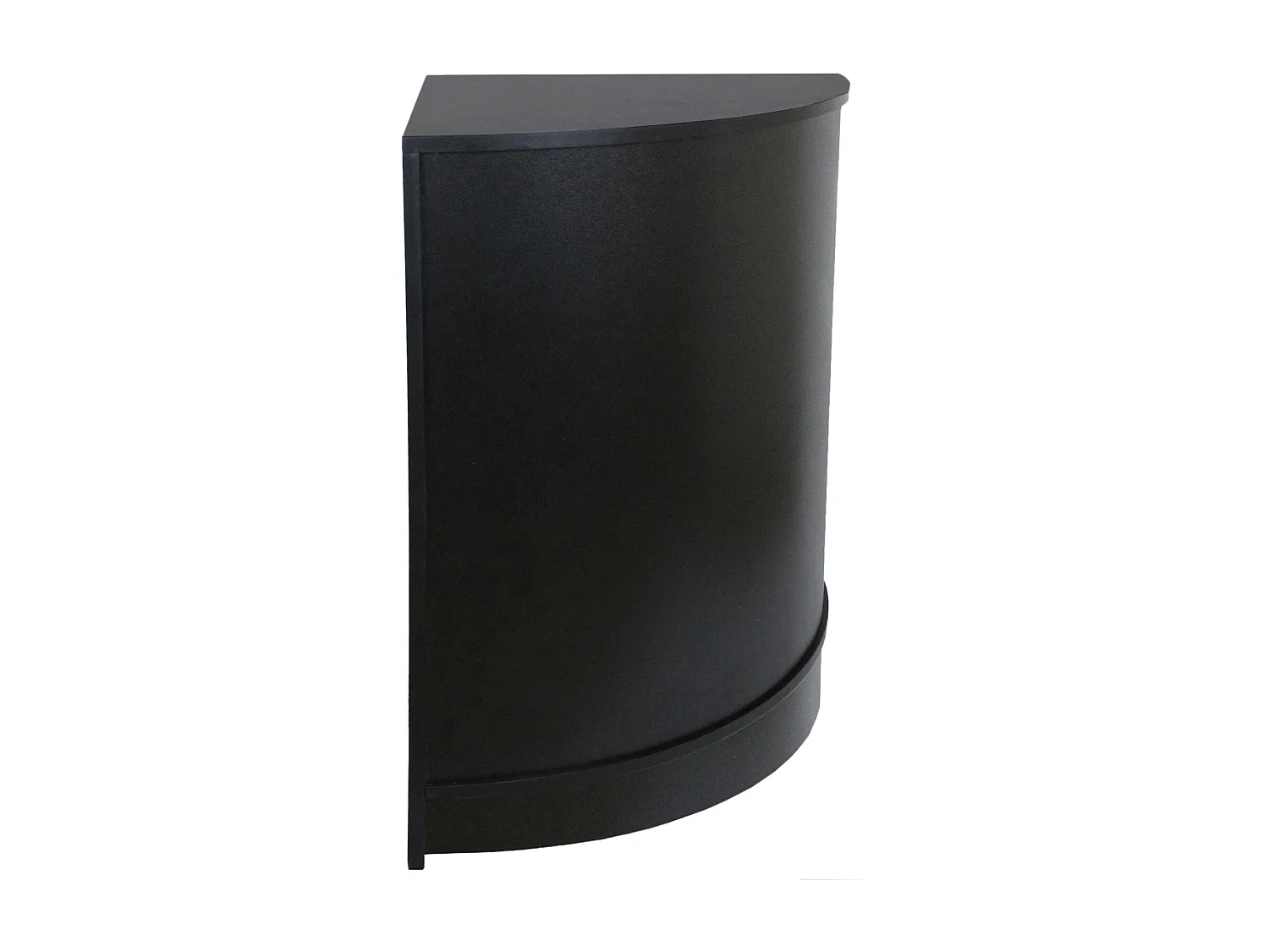 Zwart Winkel Hoek Toonbank CM60 Detailhandel Opbergkast Vitrine Display Kast