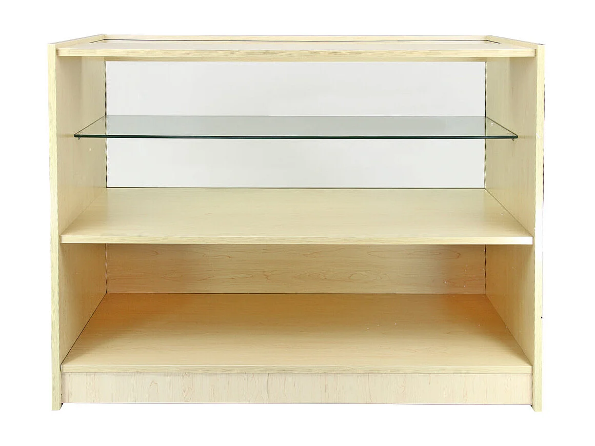 Set Nova con 3 Banconi da Negozio con Finitura in Acero Laminato