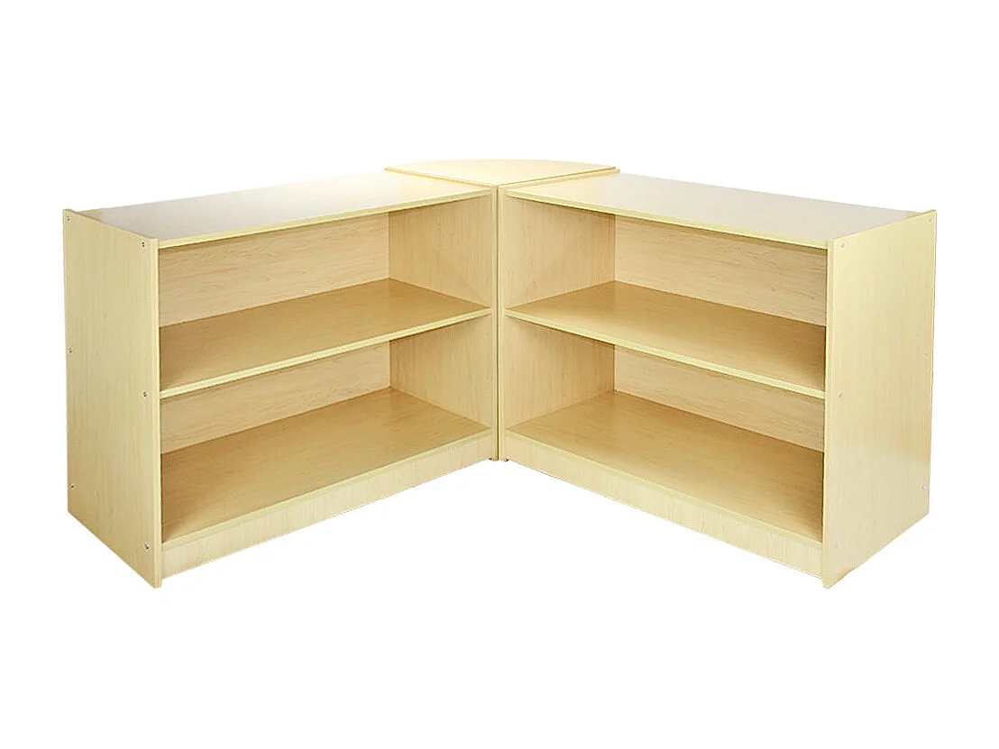 Set Venus con 3 Banconi da Negozio con Finitura in Acero Laminato