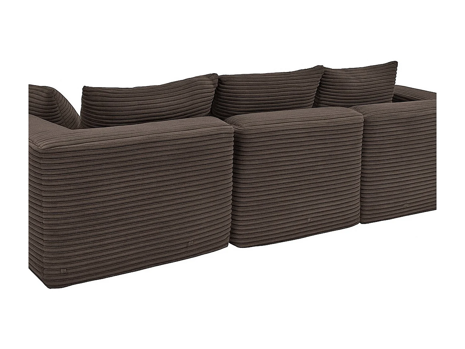 Sofa-set MCW-P20,  bruin