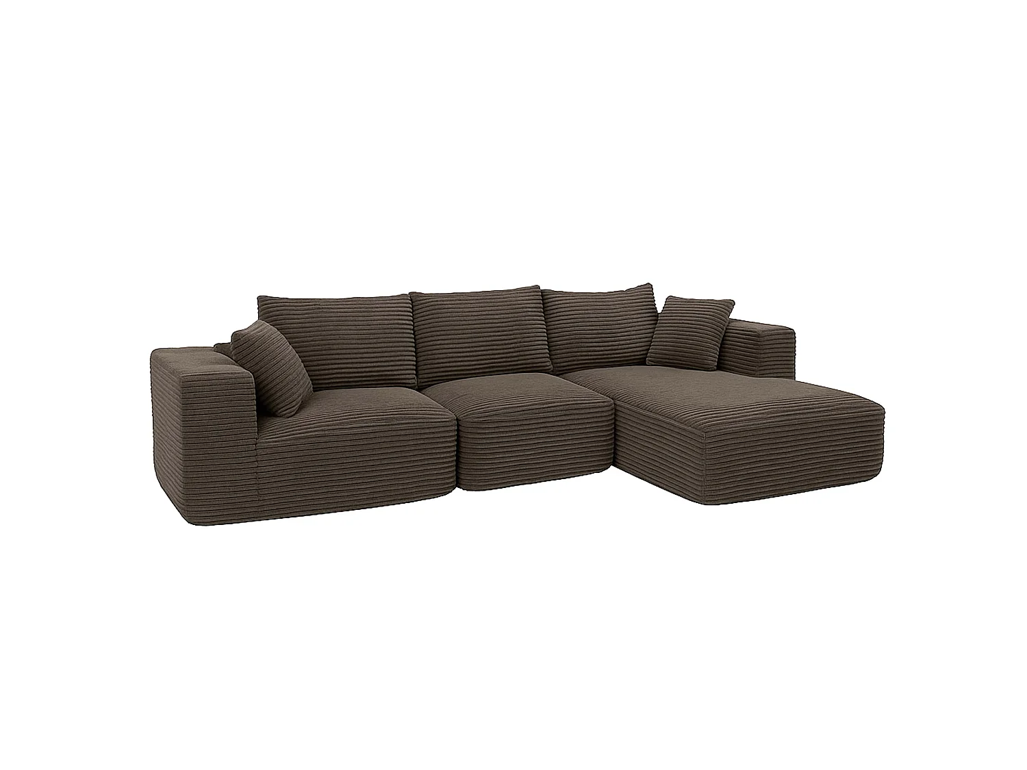 Ensemble canapé MCW-P20,  marron