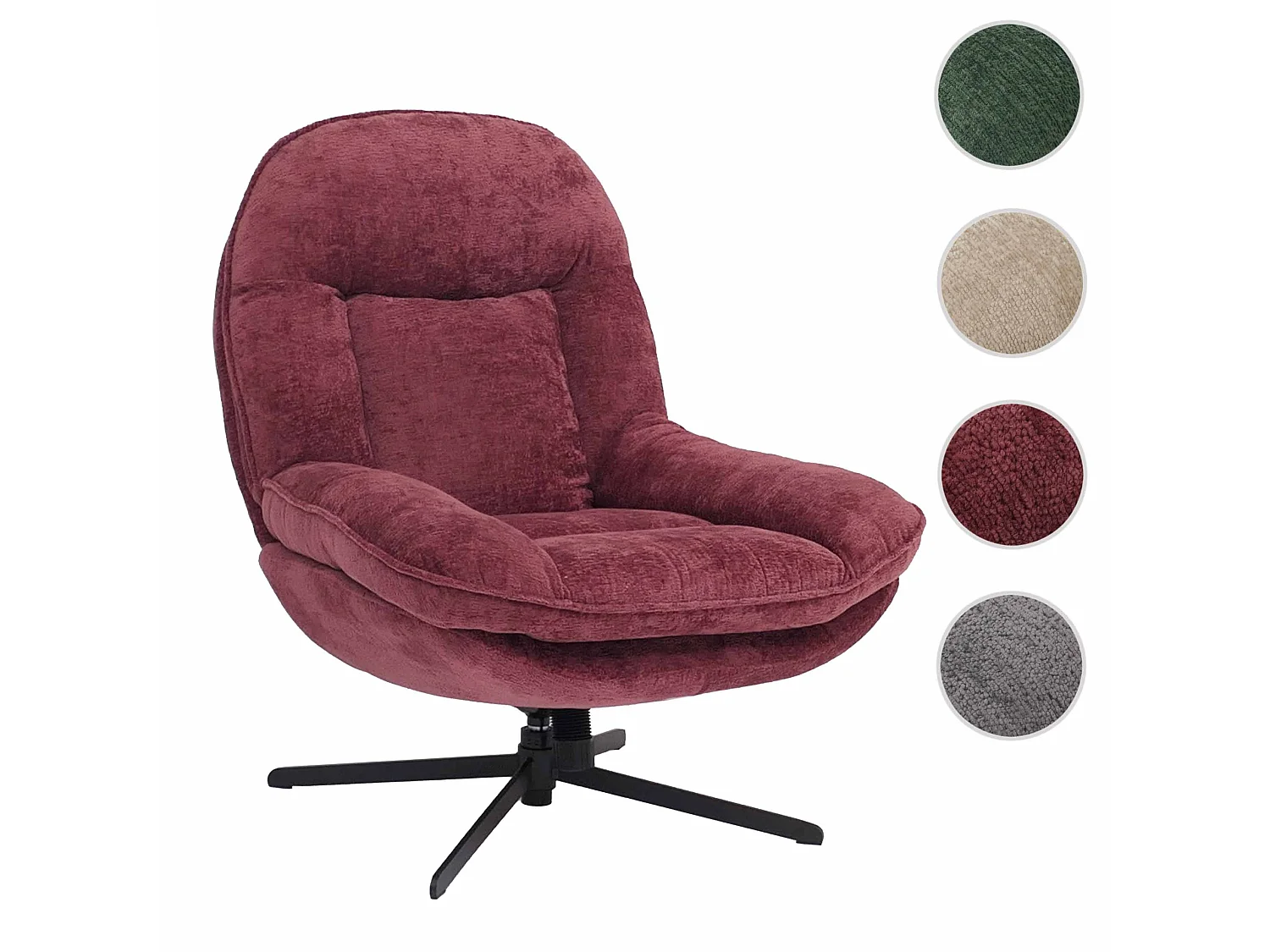 Fauteuil relax MCW-P32,  baie