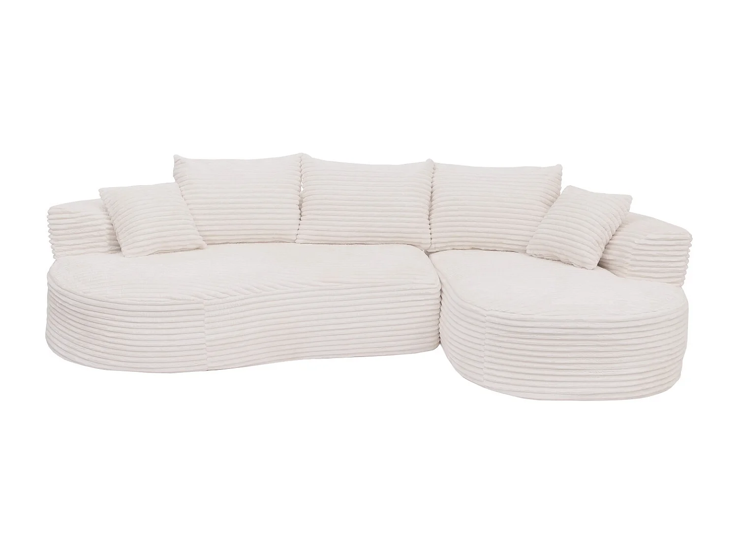 Sofa-Garnitur MCW-P19, Weiß