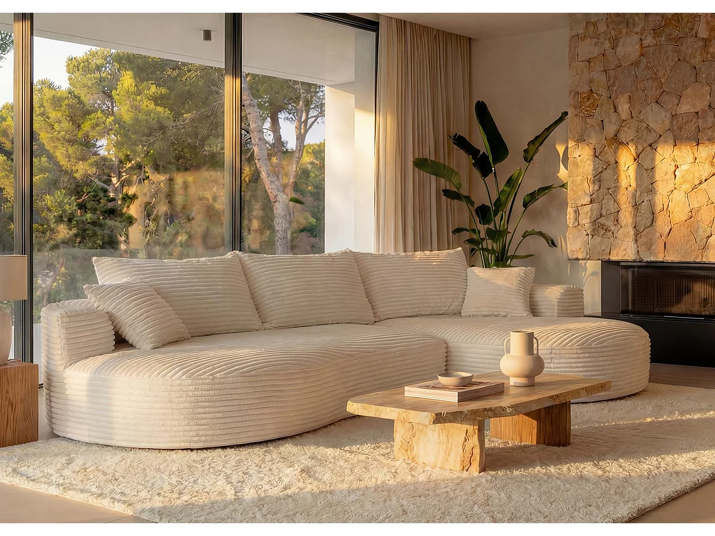 Bankstel MCW-P19,  wit