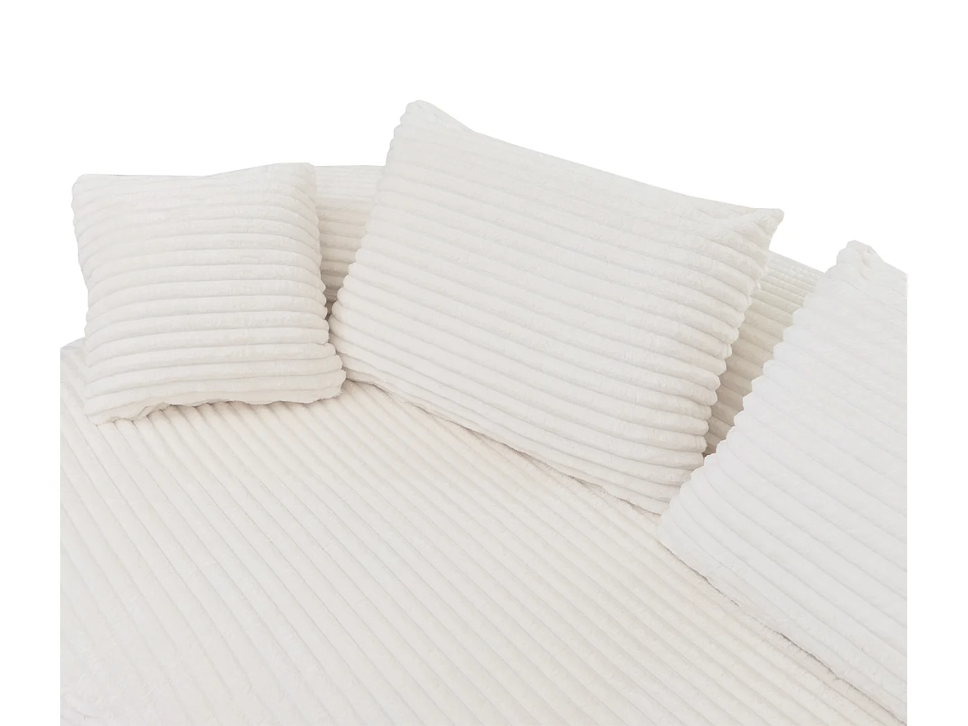 Sofa-Garnitur MCW-P19, Weiß