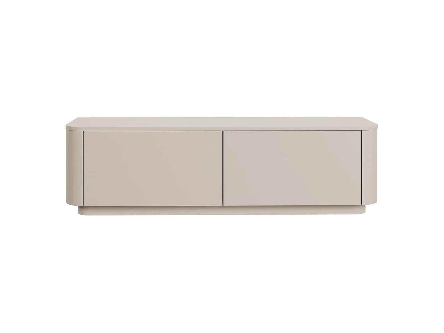 Hangend of staand TV-meubel – kasjmiergrijs – 140 cm – LUVIO