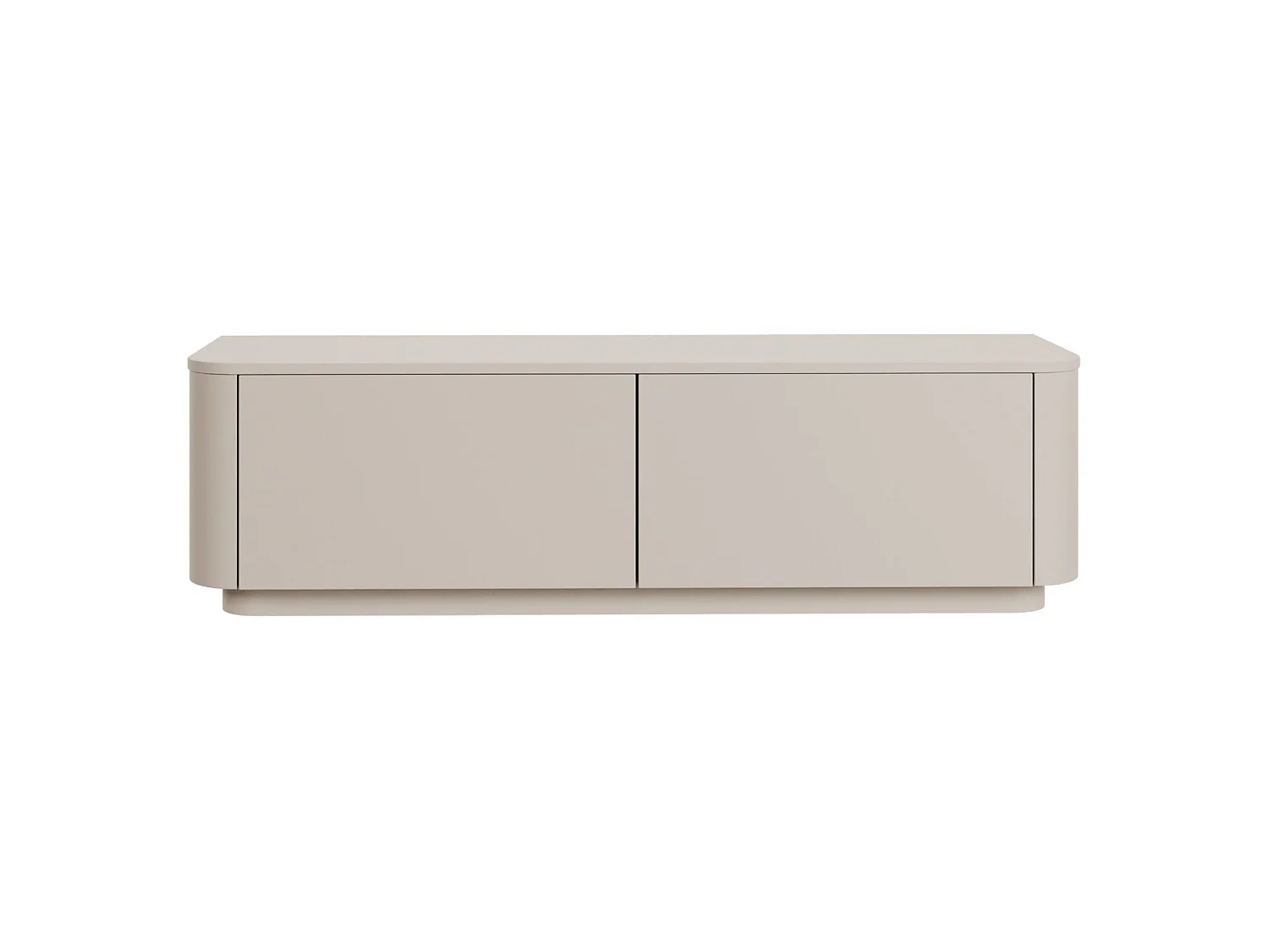 Hangend of staand TV-meubel – kasjmiergrijs – 140 cm – LUVIO