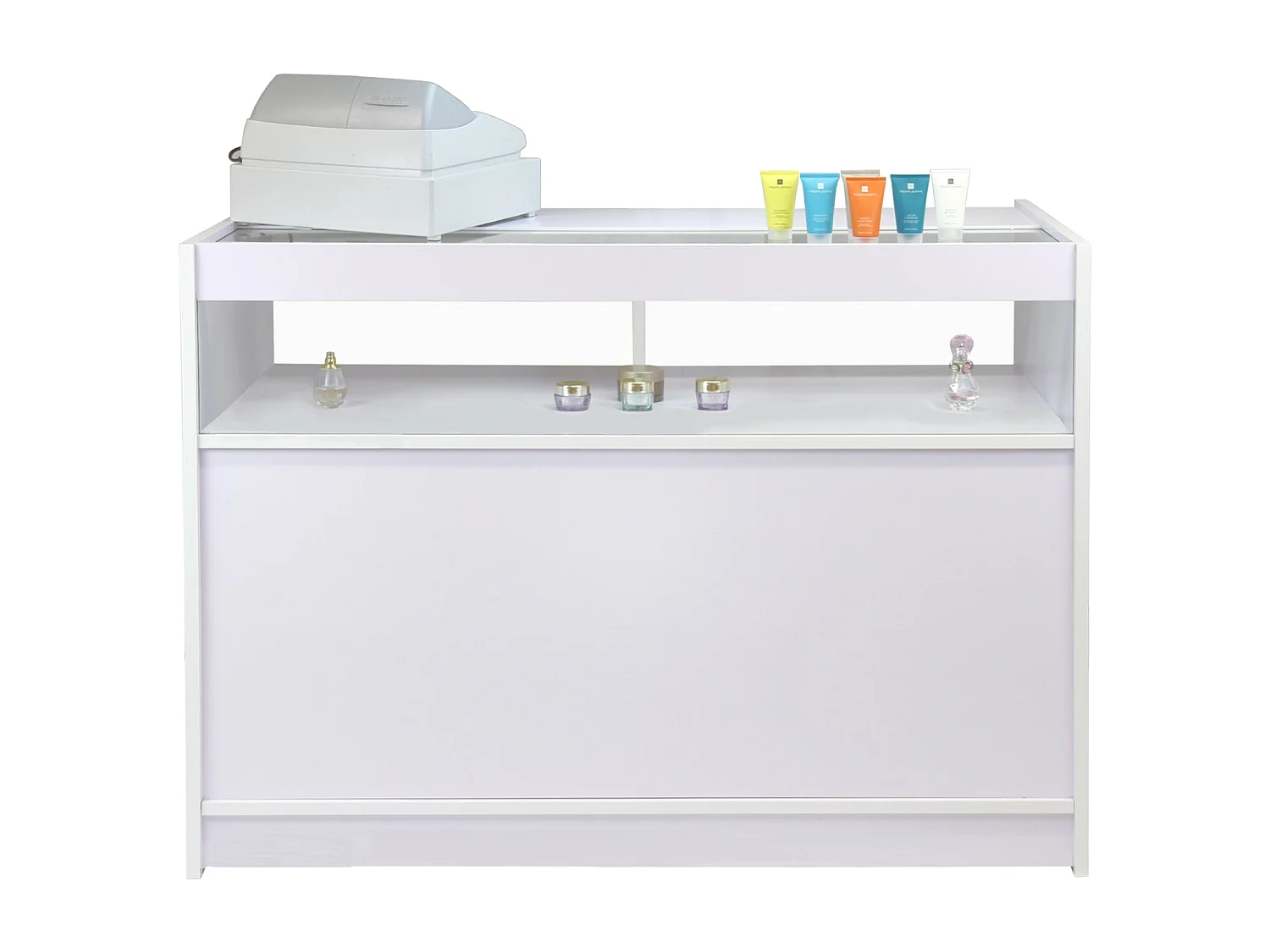 Zestaw Fusion Brilliant White na ladę sklepową i ekspozycję detaliczną