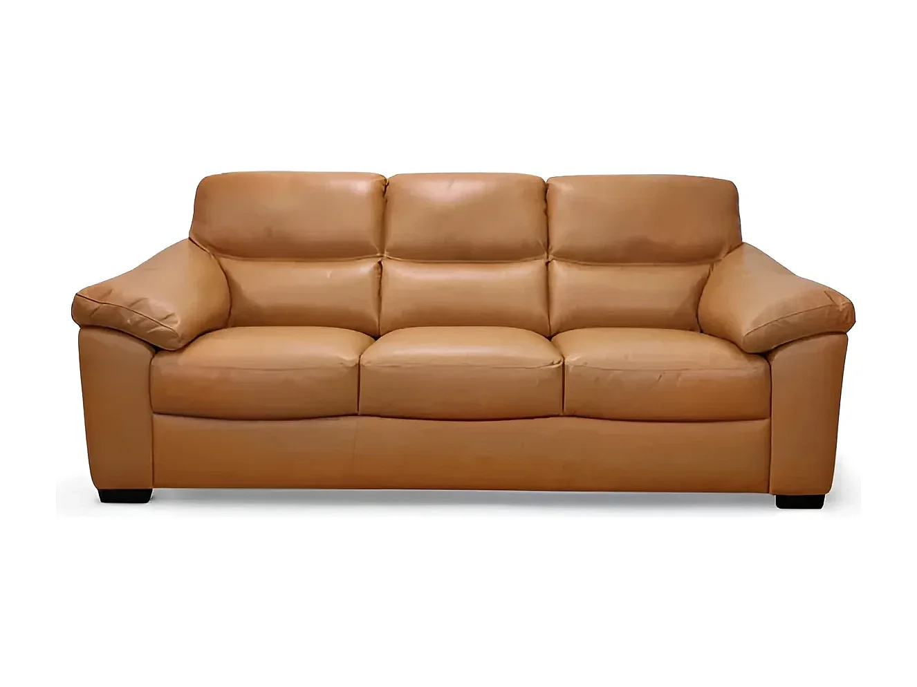 Polstergruppe Novara/Echtleder/Braun