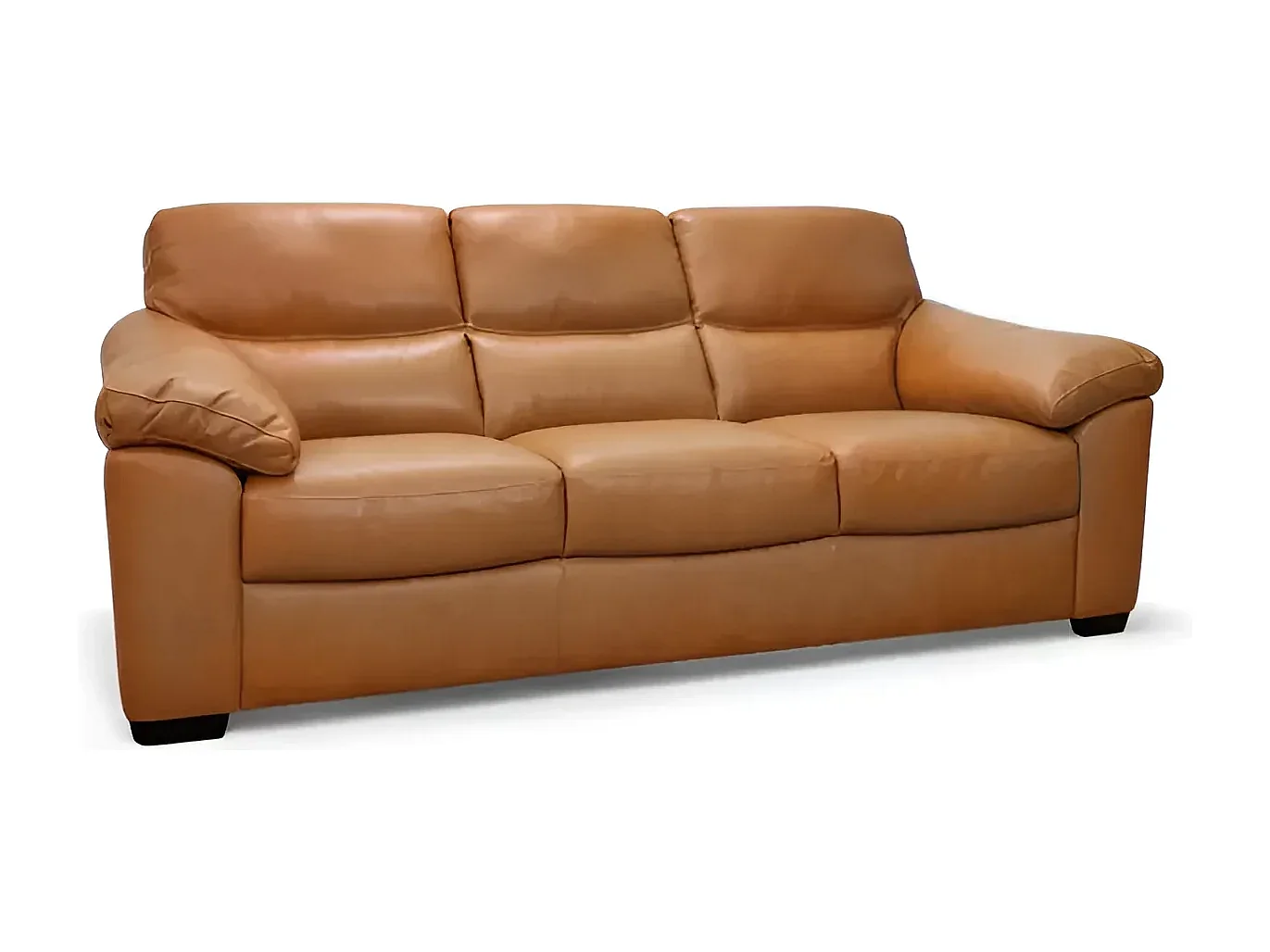 Polstergruppe Novara/Echtleder/Braun