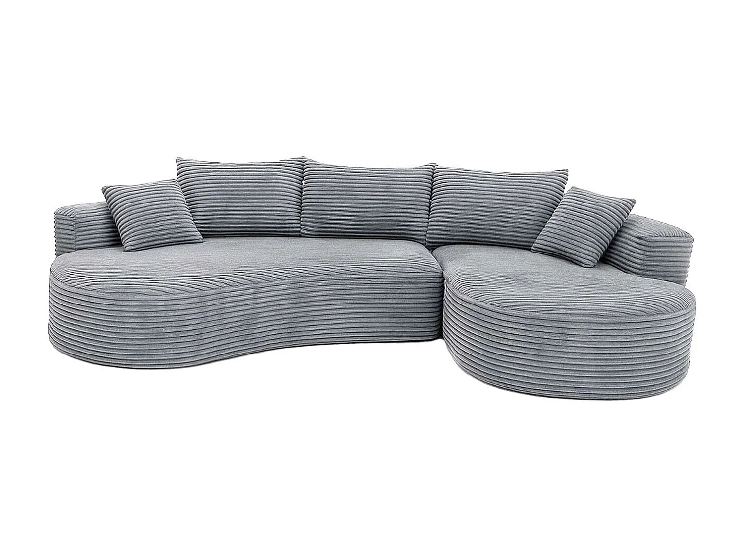 Sofa-Garnitur MCW-P19, Hellgrau