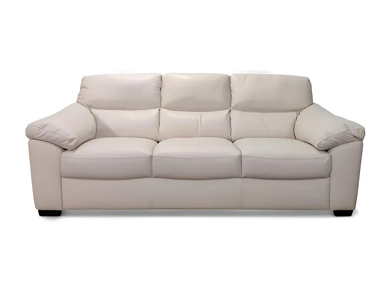 Polstergruppe Novara/Echtleder/Beige