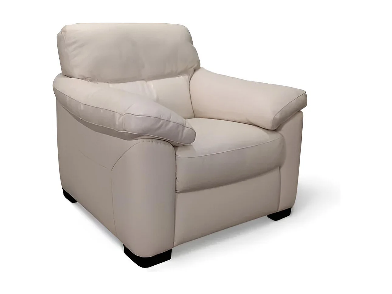 Polstergruppe Novara/Echtleder/Beige