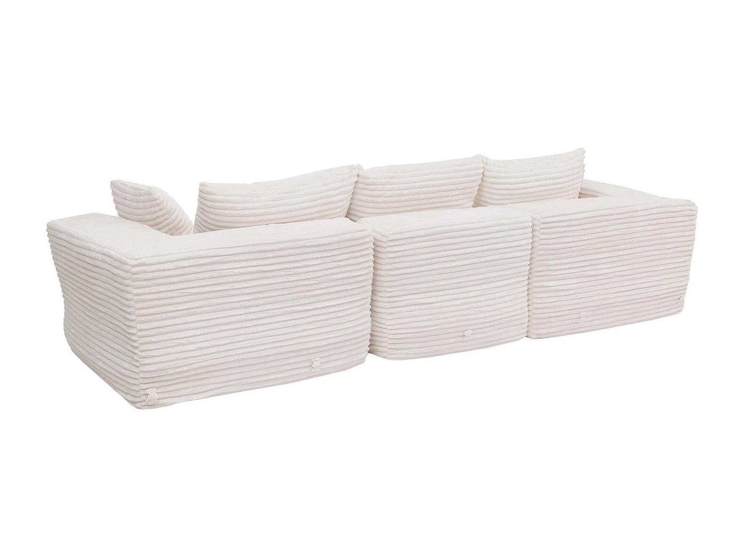 Ensemble canapé MCW-P20,  blanc