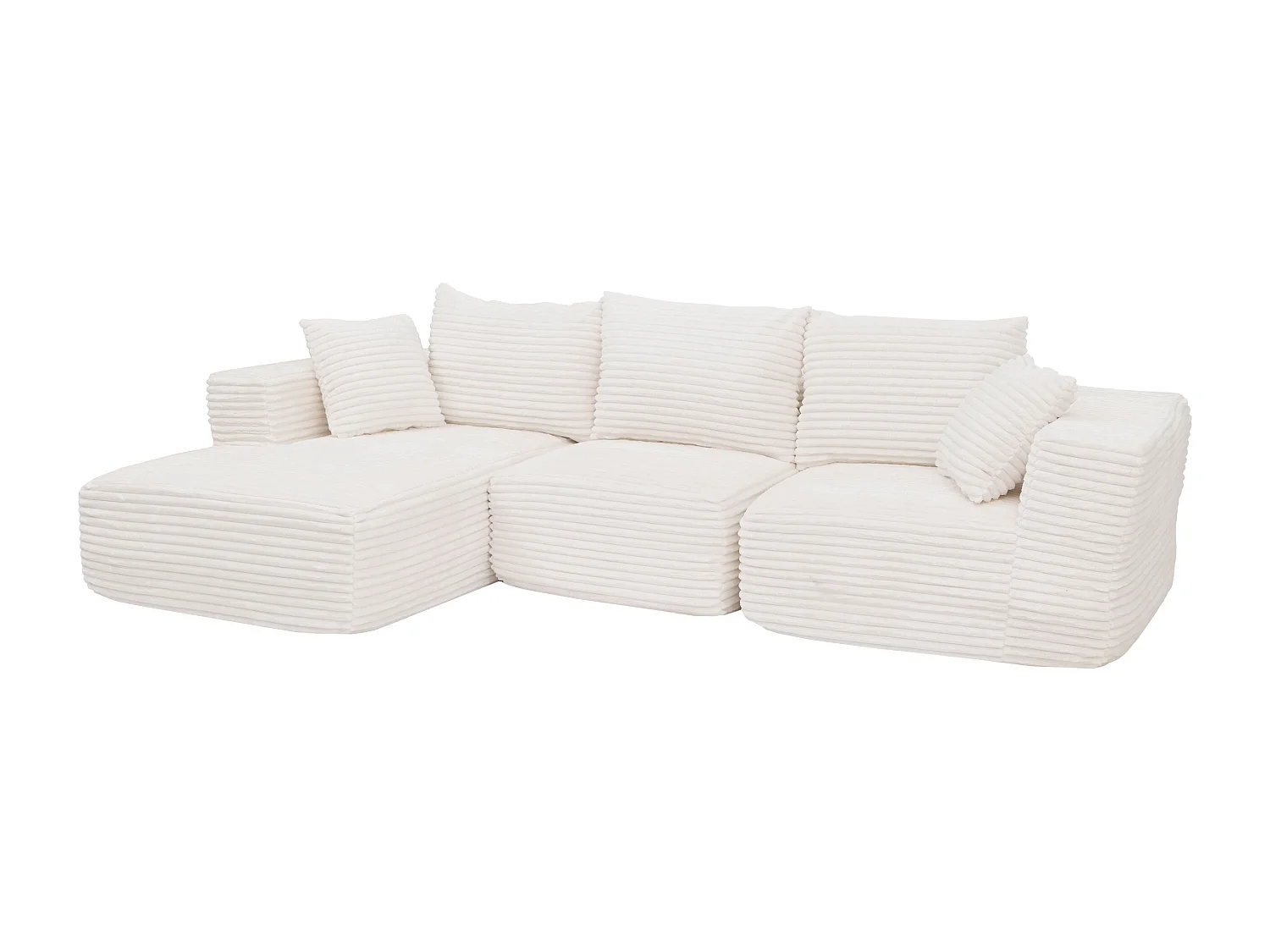 Ensemble canapé MCW-P20,  blanc