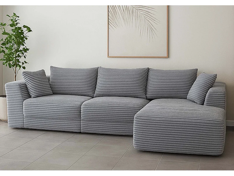 Sofa-Garnitur MCW-P20, Hellgrau