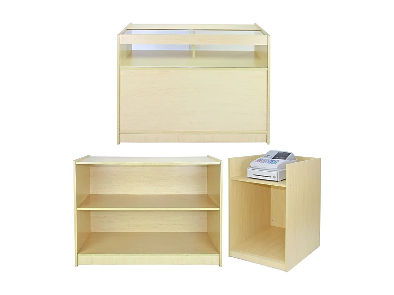 Scorpion Verkaufstheken-Set – Ahorn A1200, B1200, TB60