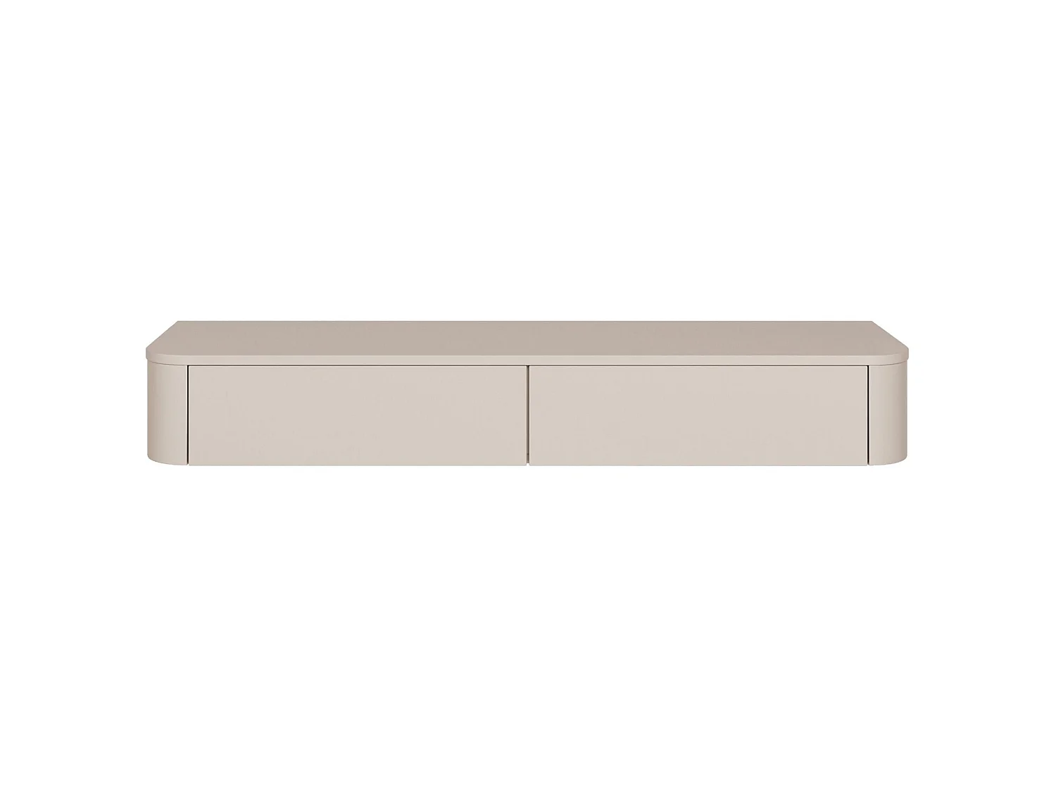 TV-Board hängend – Kaschmirgrau – 140 cm – LUVIO