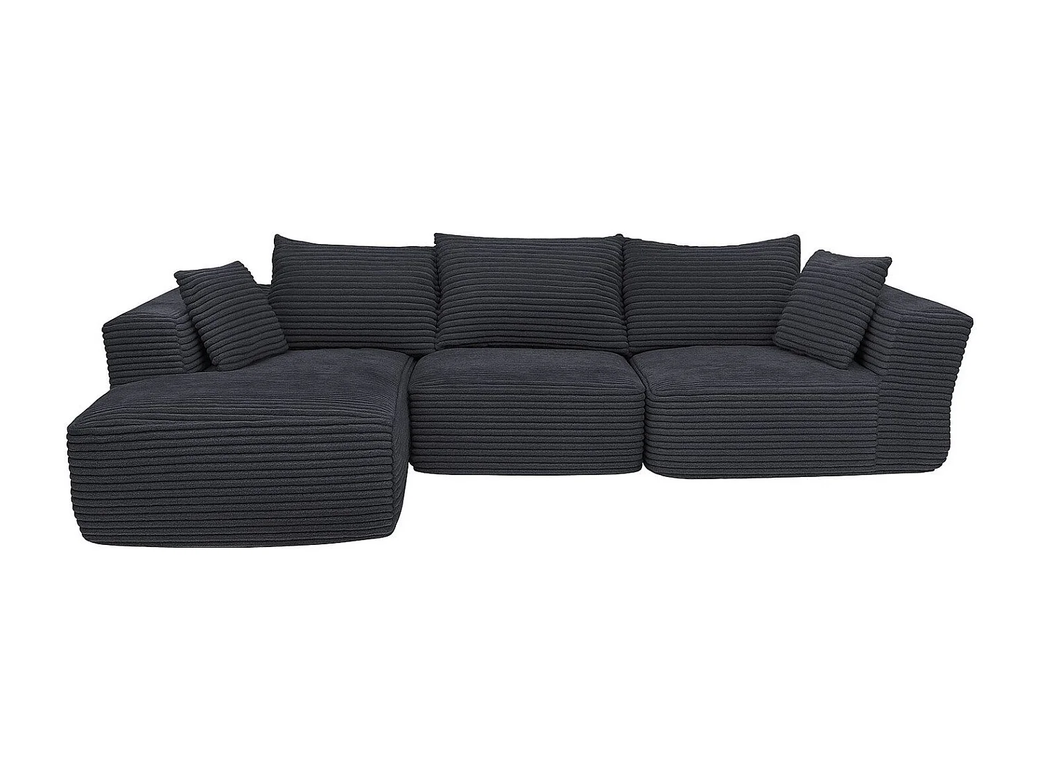 Conjunto de sofás MCW-P20,  gris oscuro