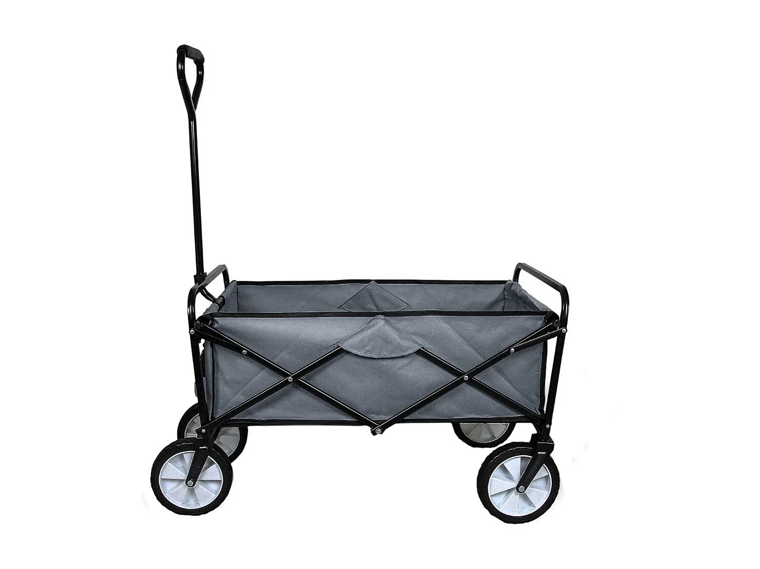 Carrello per Giardinaggio Pieghevole - Grigio