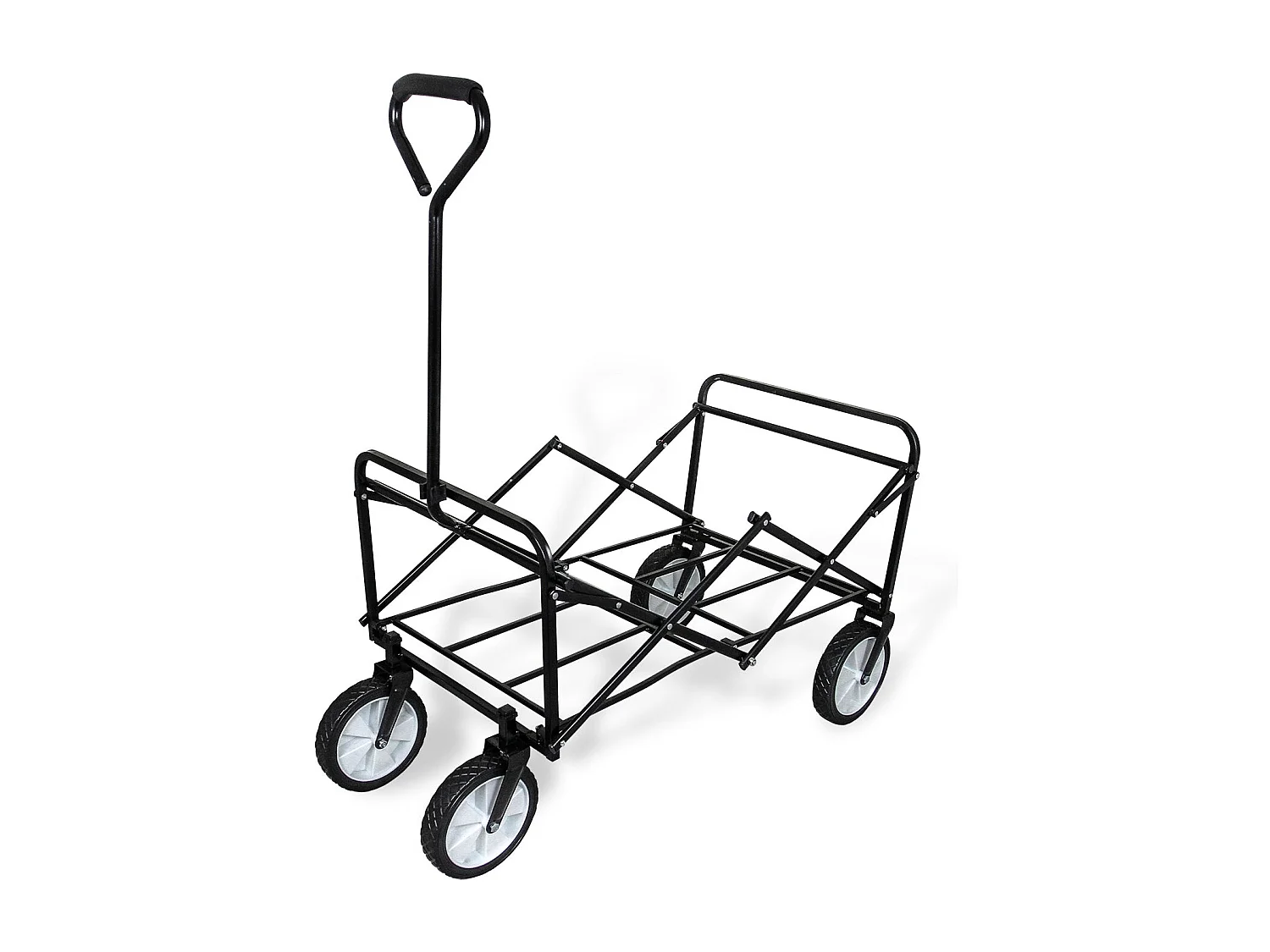 Chariot Pliable de Jardin – Gris