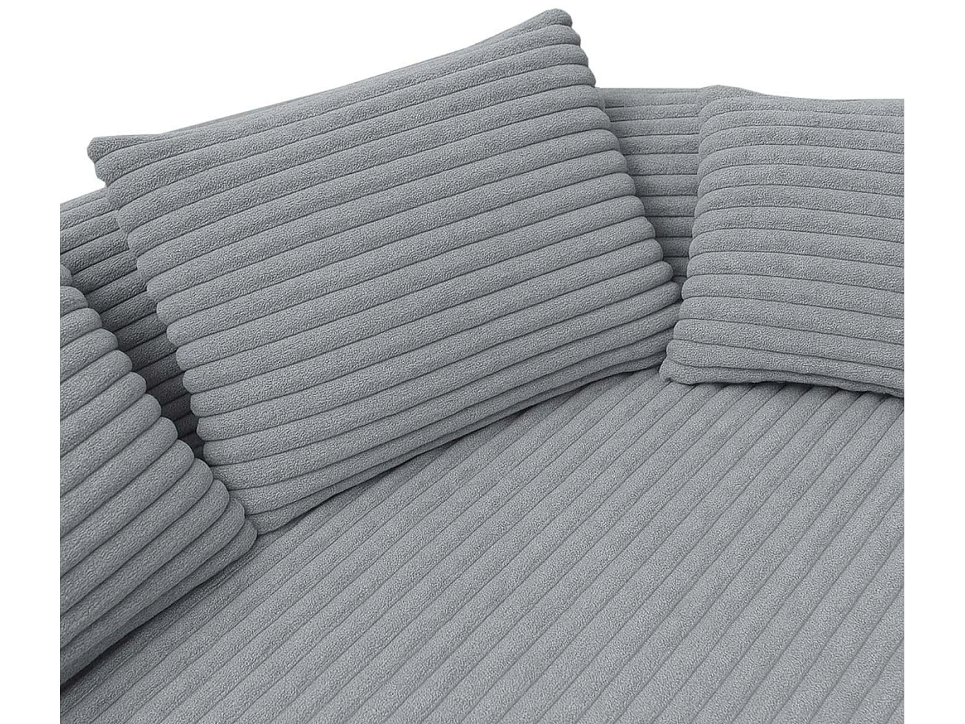 Zestaw wypoczynkowy MCW-P19,  jasnoszary