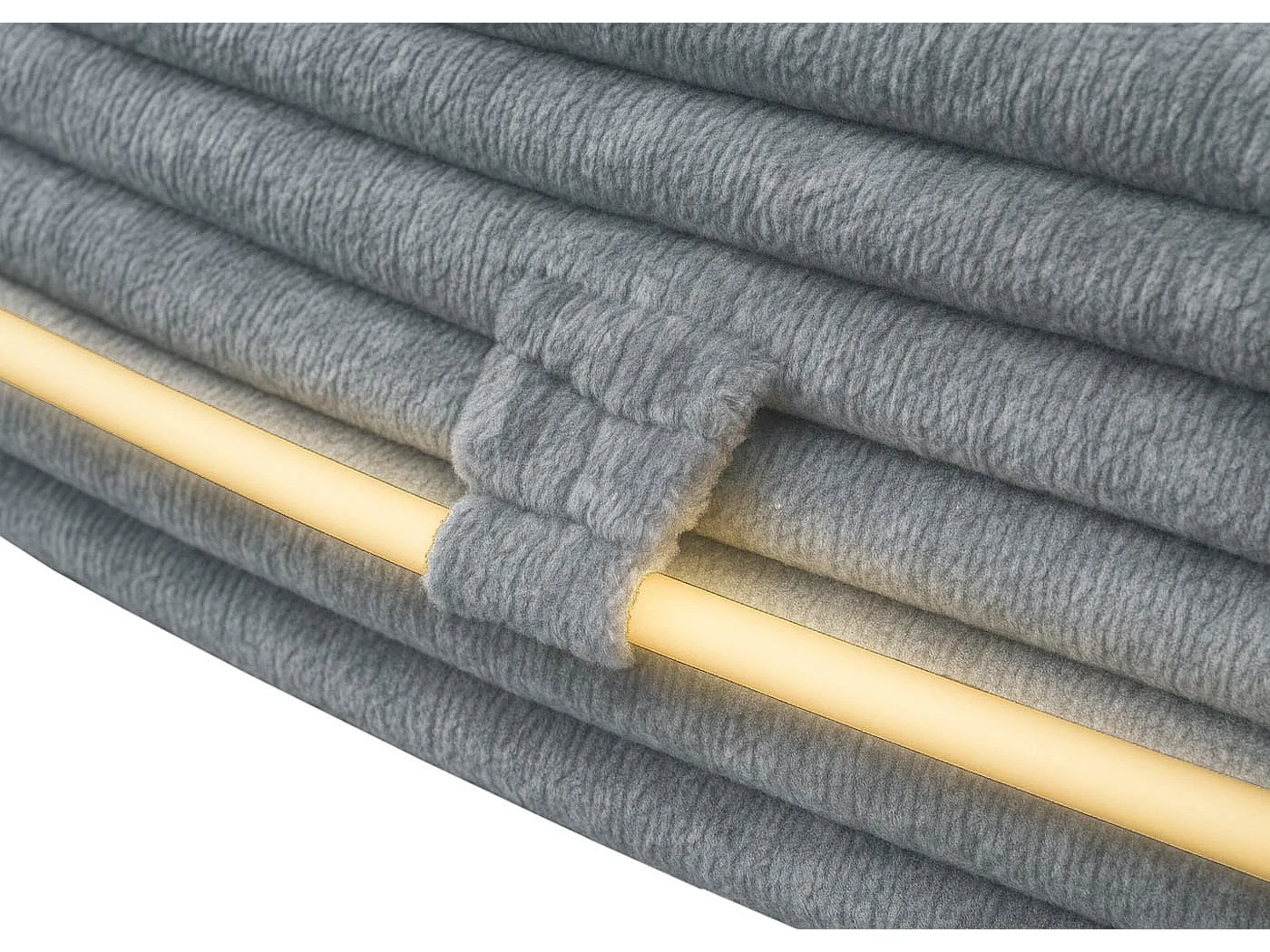 Sofa-Garnitur MCW-P20, Hellgrau